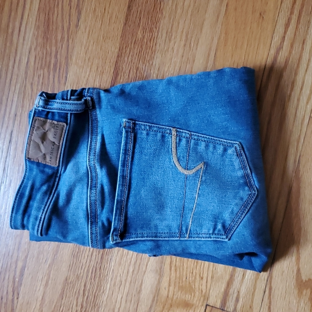 American Eagle size 4 reg hi-rise jegging